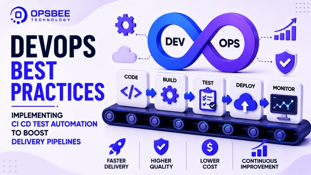 DevOps Best Practices: Implementing CI CD Test Automation To Boost Delivery Pipelines