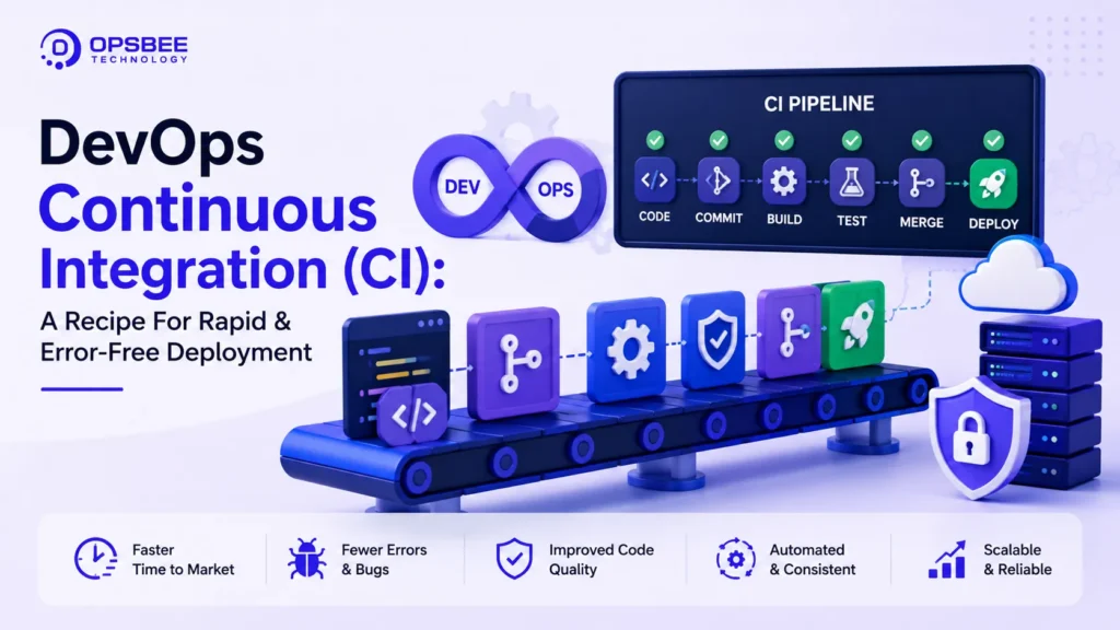 DevOps Continuous integration (CI): A Recipe For Rapid & Error-Free Deployment