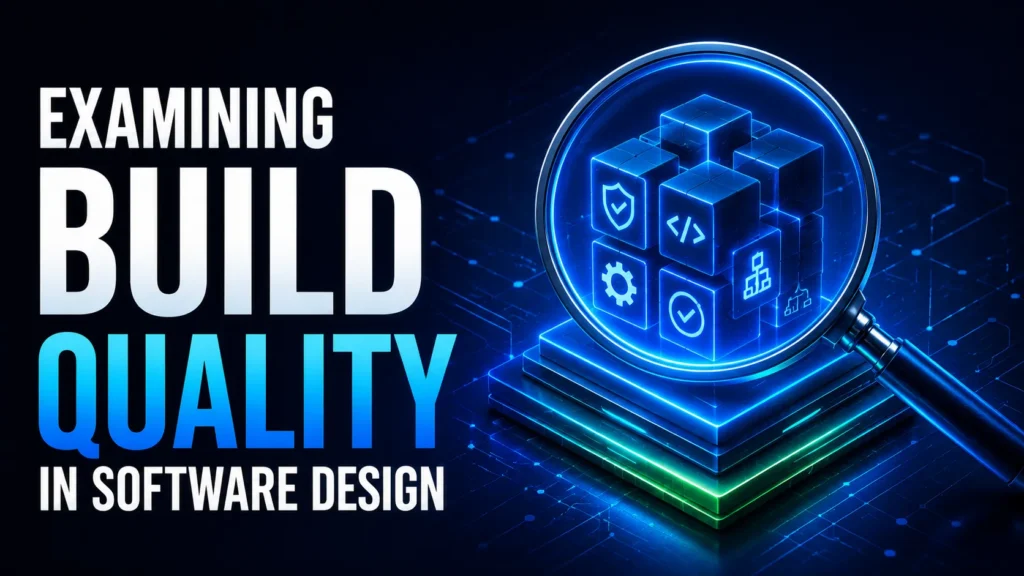 Examining Build Quality in Software Design