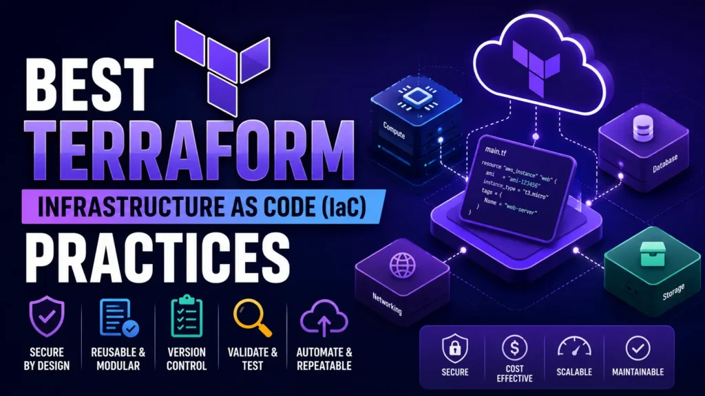 Best Terraform Infrastructure as Code (IaC) Practices