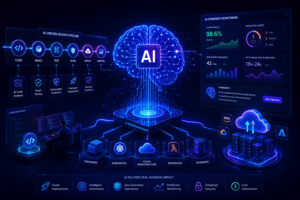 AI-driven cloud infrastructure and DevOps automation