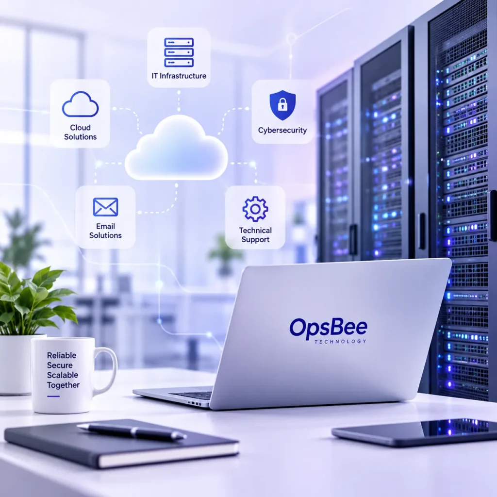 IT infrastructure, cloud, cybersecurity, email, and technical support solutions for businesses